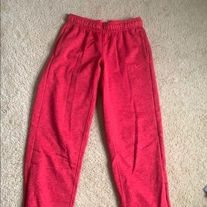 Nike sweatpants size Sm